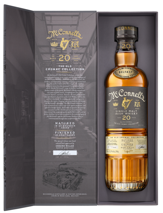 McConnell's 20 year old Single Malt Irish Whisky